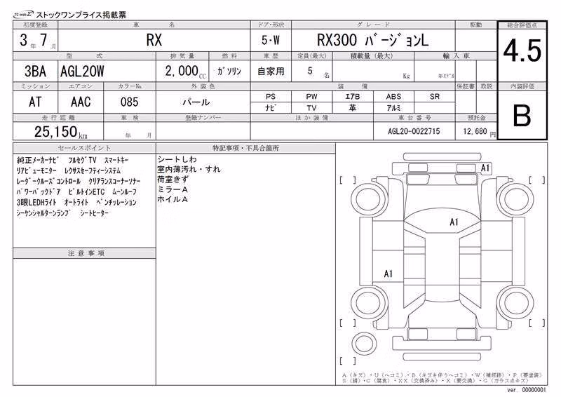 LEXUS RX300
