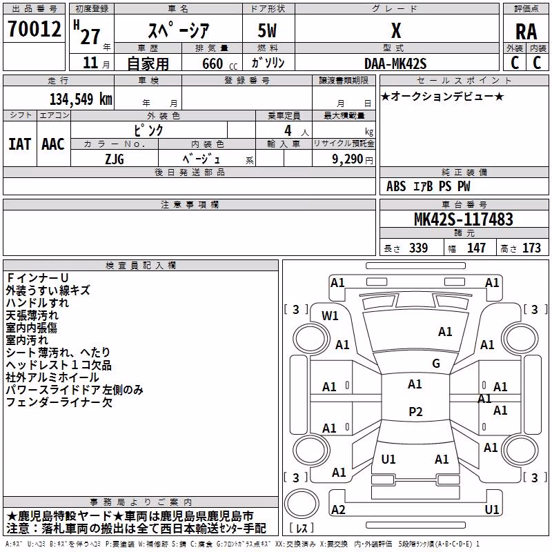 SUZUKI SPACIA