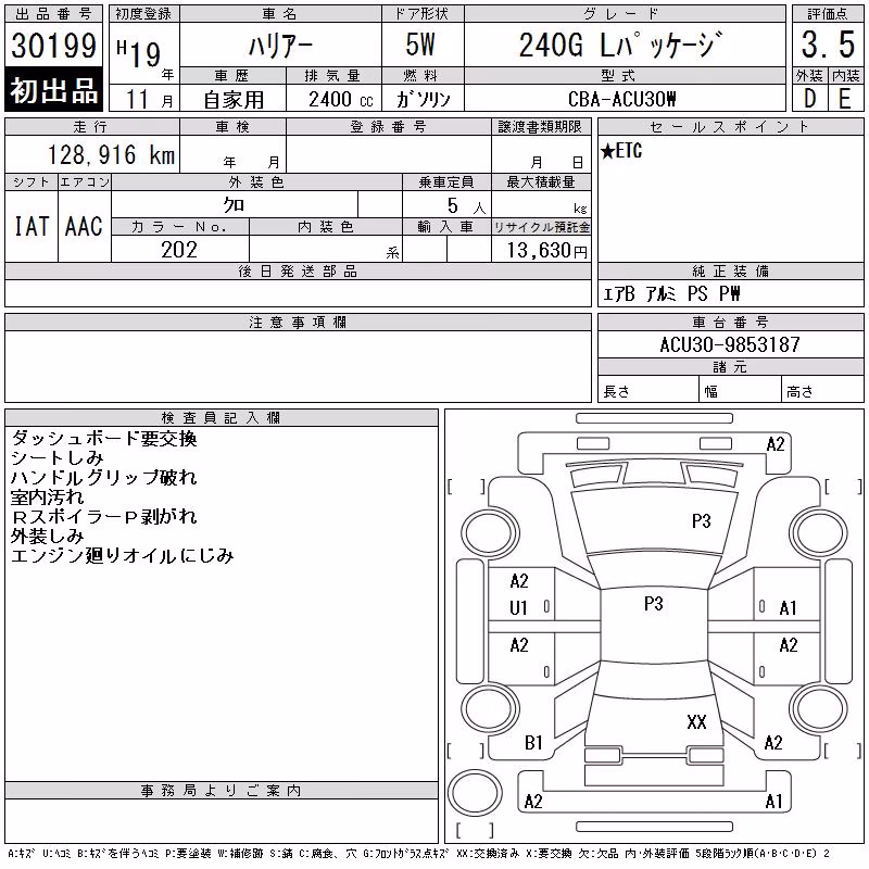 TOYOTA HARRIER