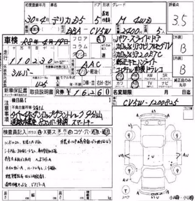 MITSUBISHI DELICA D:5