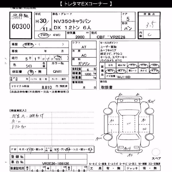 NISSAN NV350 CARAVAN