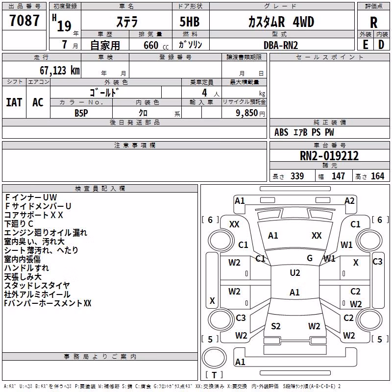 SUBARU STELLA