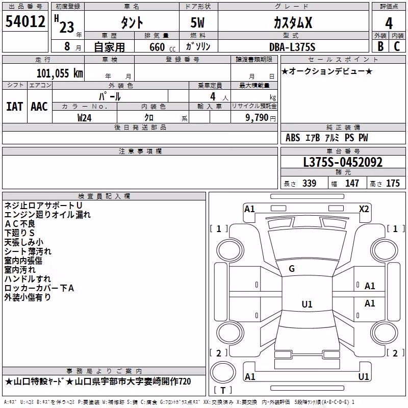 DAIHATSU TANTO