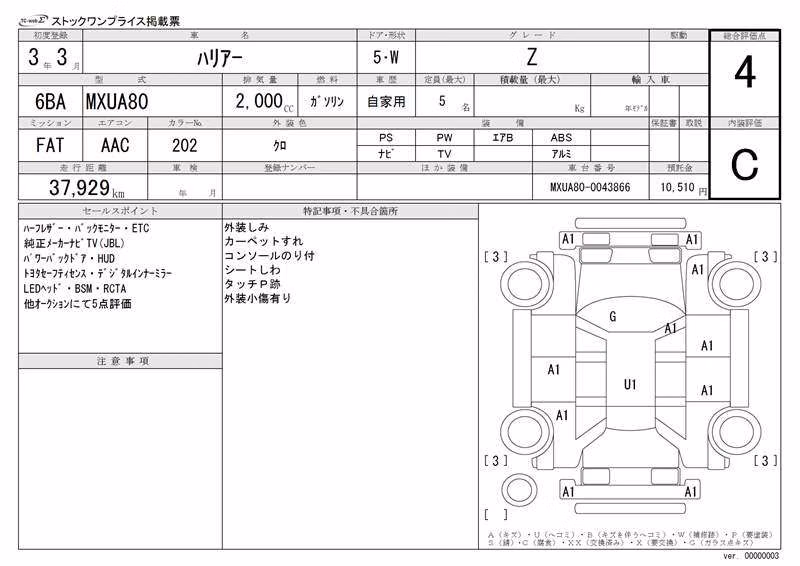 TOYOTA HARRIER