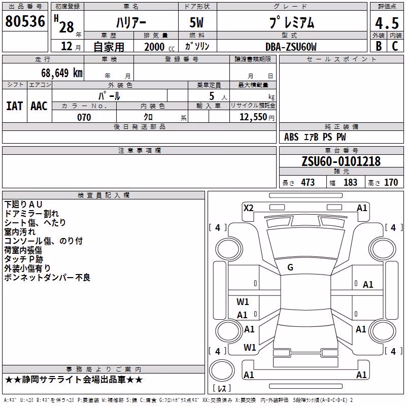 TOYOTA HARRIER