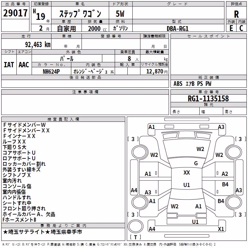 HONDA STEPWGN