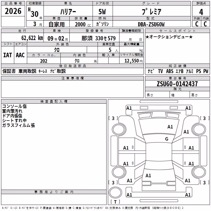 TOYOTA HARRIER