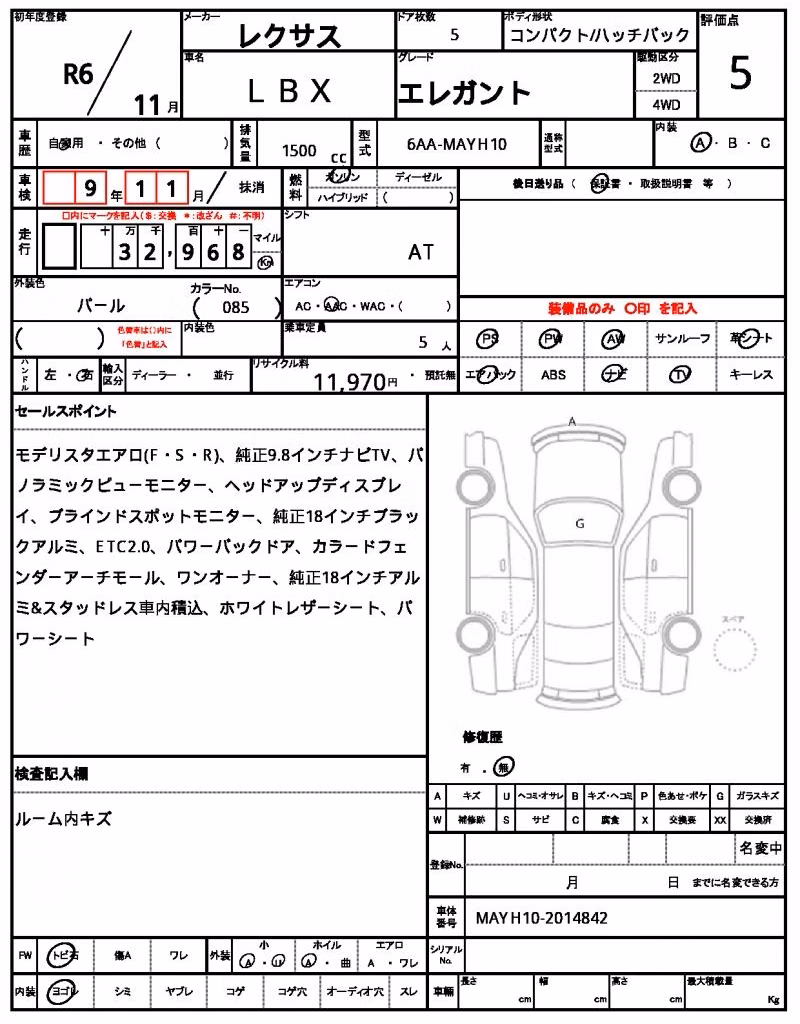 LEXUS LBX