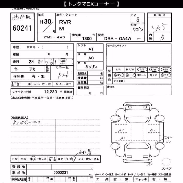 MITSUBISHI RVR