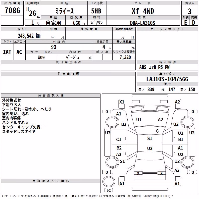 DAIHATSU MIRA E:S