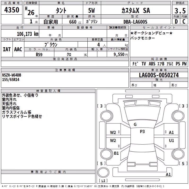 DAIHATSU TANTO