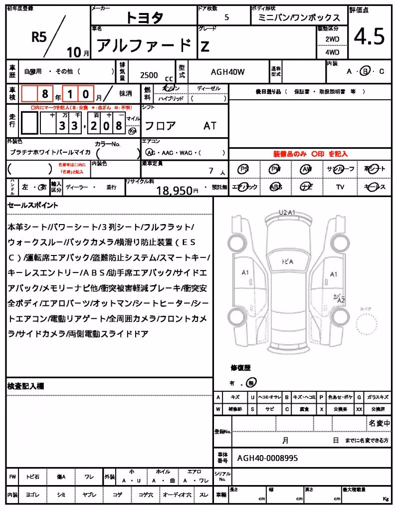 TOYOTA ALPHARD