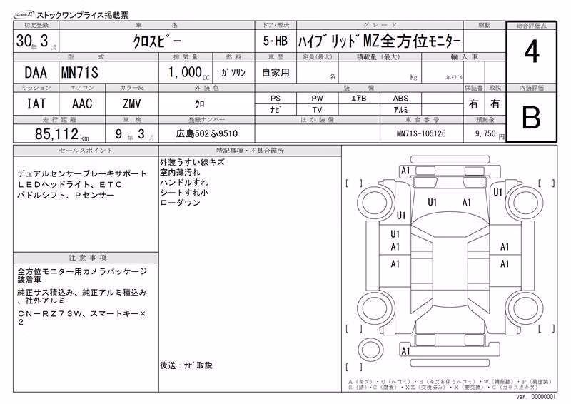 SUZUKI XBEE