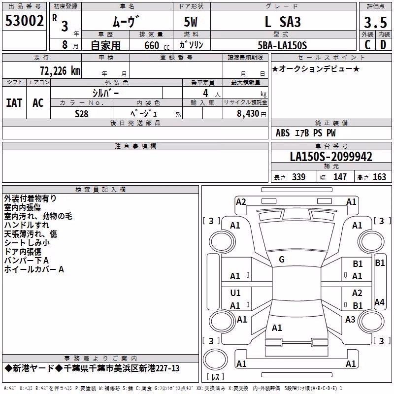 DAIHATSU MOVE