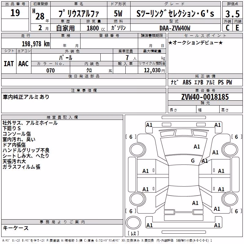 TOYOTA PRIUS ALPHA