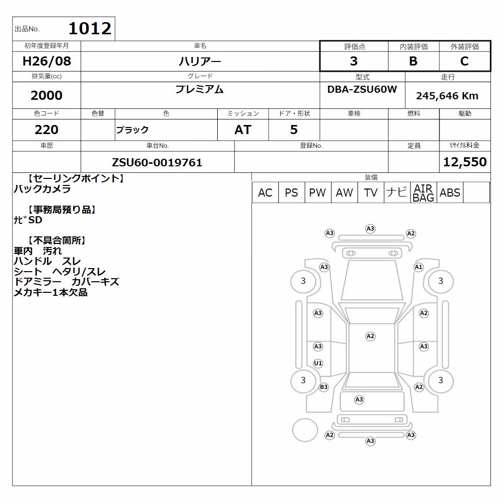TOYOTA HARRIER
