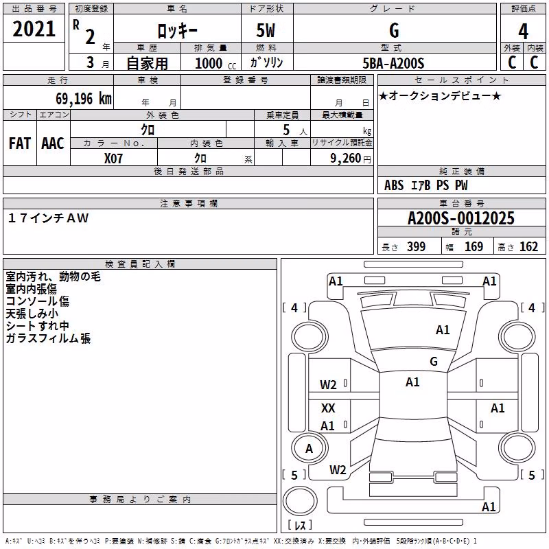 DAIHATSU ROCKY