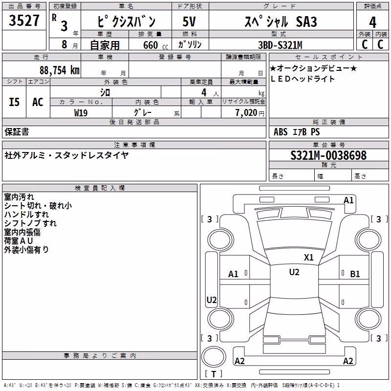 TOYOTA PIXIS VAN