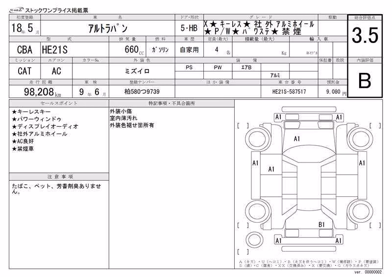 SUZUKI ALTO LAPIN