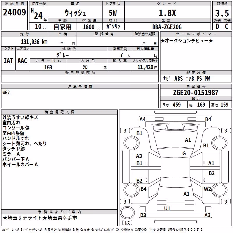 TOYOTA WISH