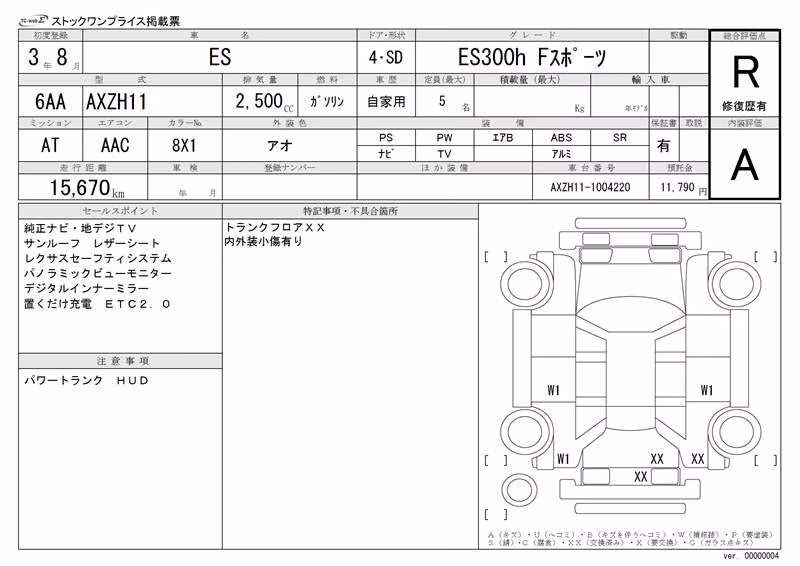 LEXUS ES300H