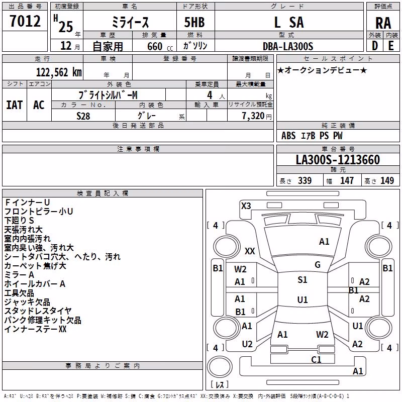 DAIHATSU MIRA E:S