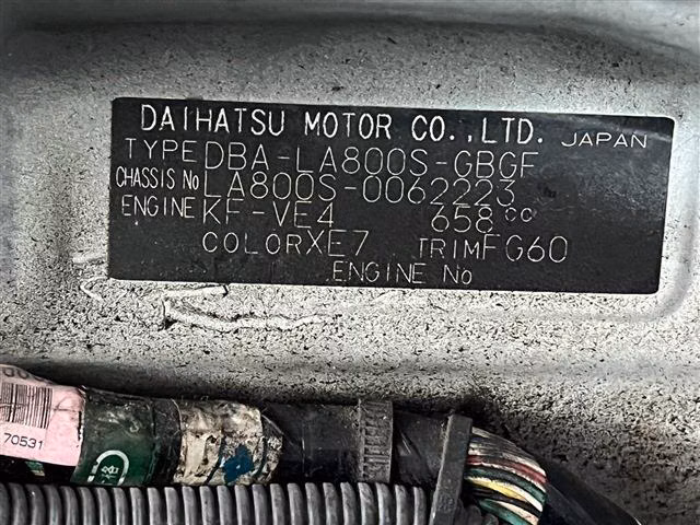 DAIHATSU MOVE CANBUS