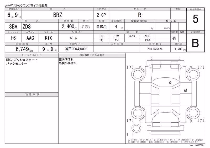 SUBARU BRZ