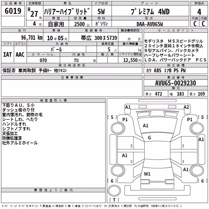 TOYOTA HARRIER