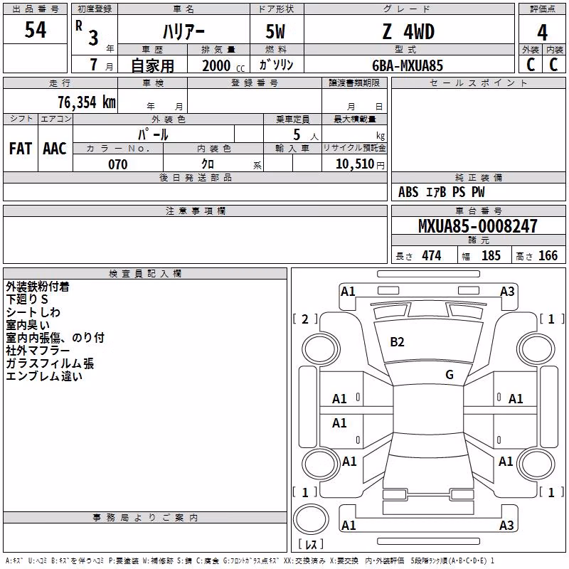 TOYOTA HARRIER