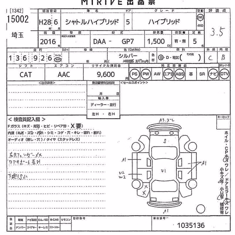 HONDA SHUTTLE