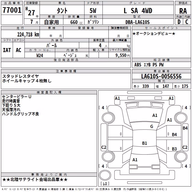 DAIHATSU TANTO