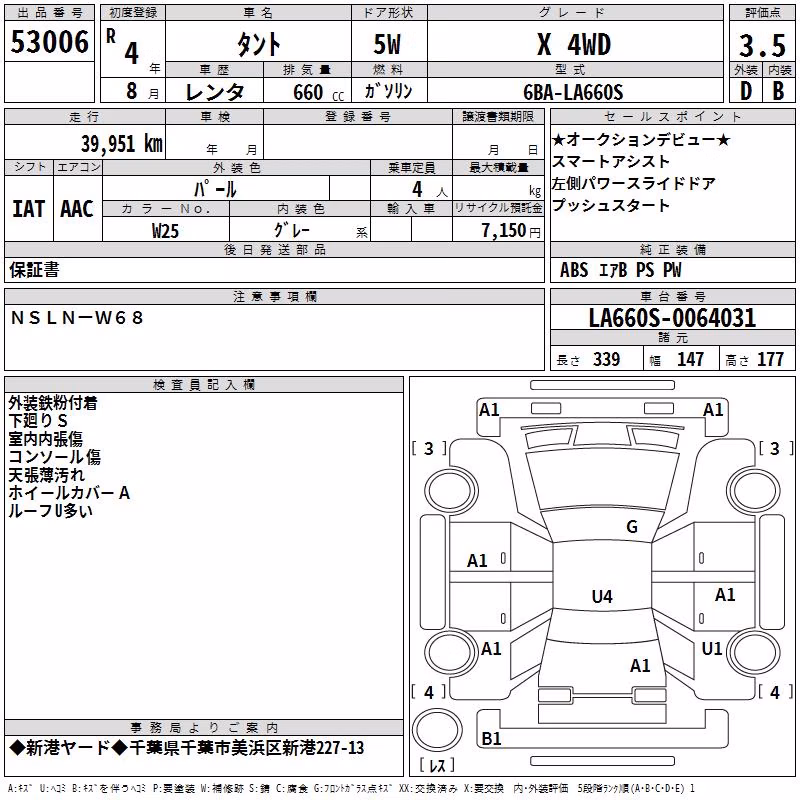 DAIHATSU TANTO