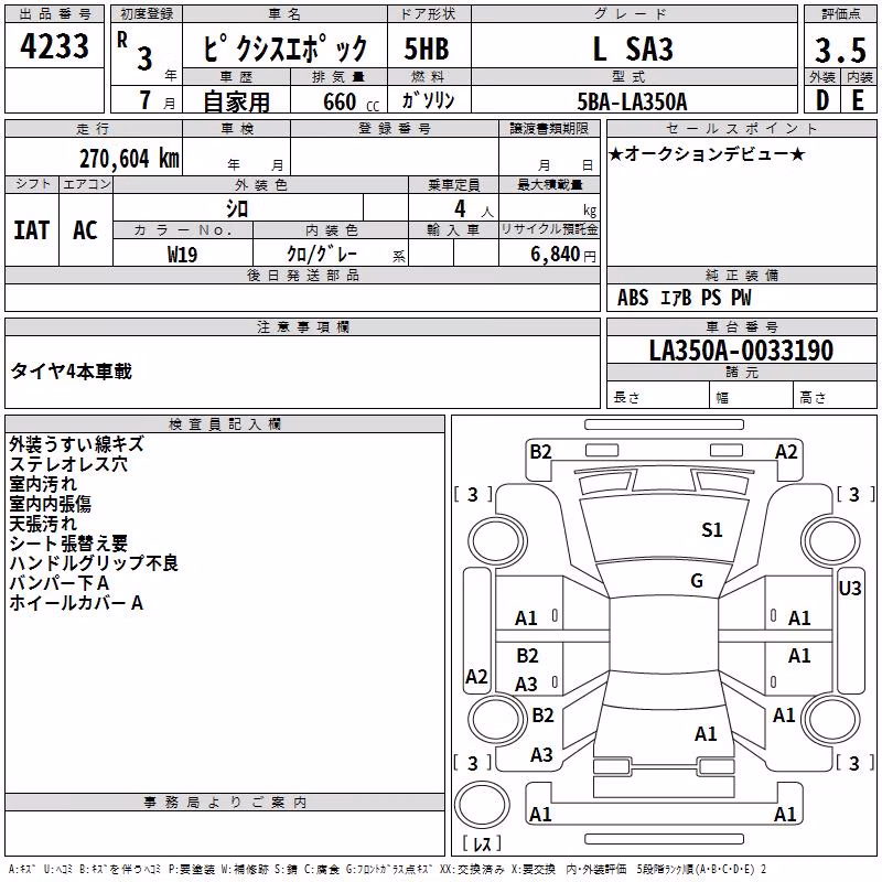 TOYOTA PIXIS EPOCH