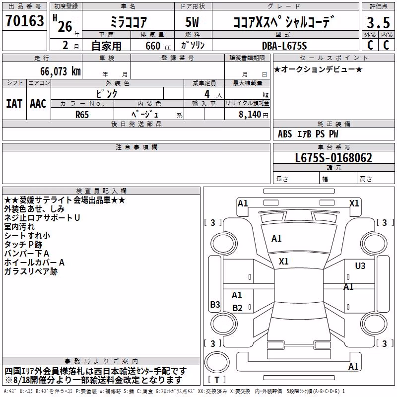 DAIHATSU MIRA COCOA