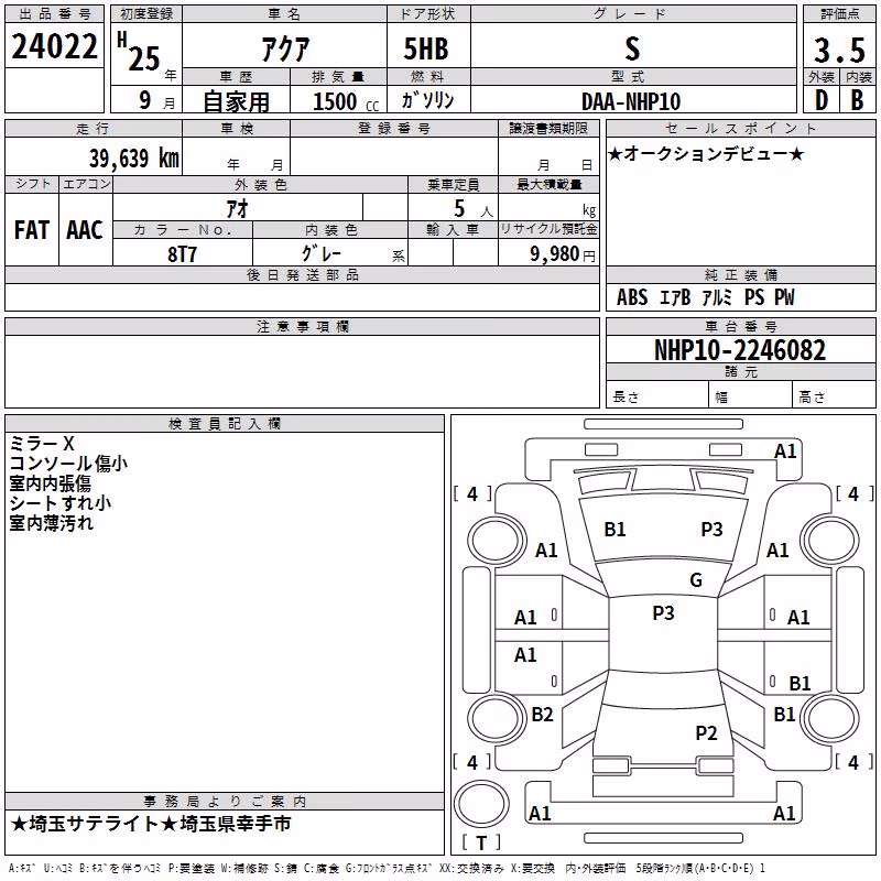TOYOTA AQUA