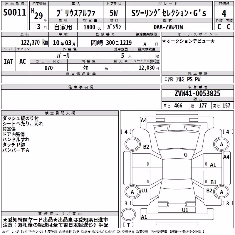 TOYOTA PRIUS ALPHA