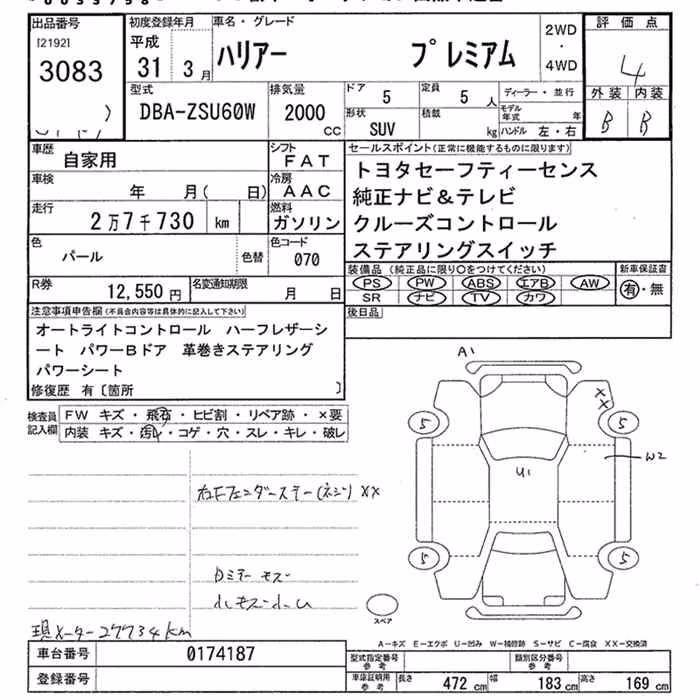 TOYOTA HARRIER