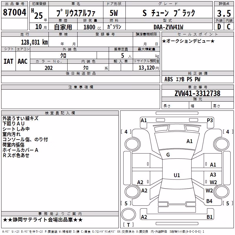 TOYOTA PRIUS ALPHA