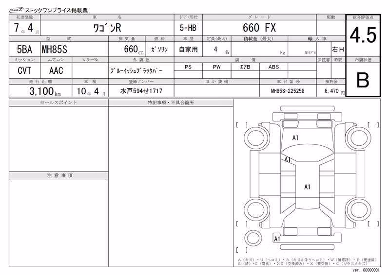 SUZUKI WAGON R