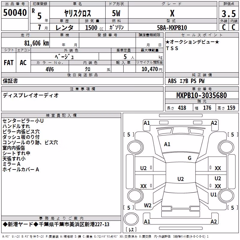 TOYOTA YARIS CROSS