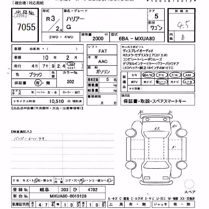 TOYOTA HARRIER