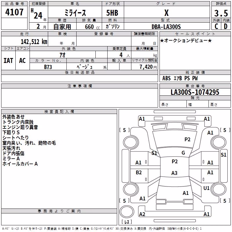 DAIHATSU MIRA E:S