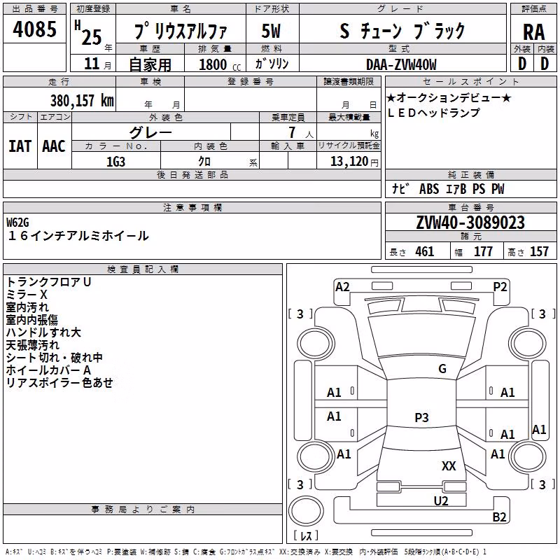 TOYOTA PRIUS ALPHA