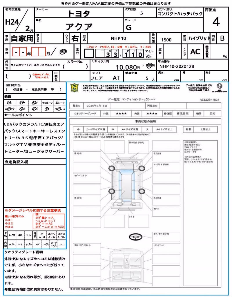 TOYOTA AQUA