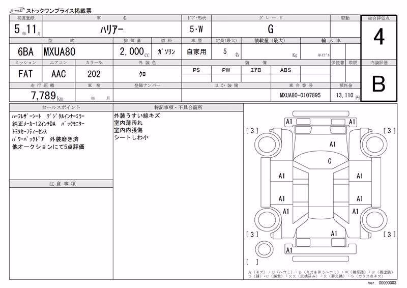 TOYOTA HARRIER