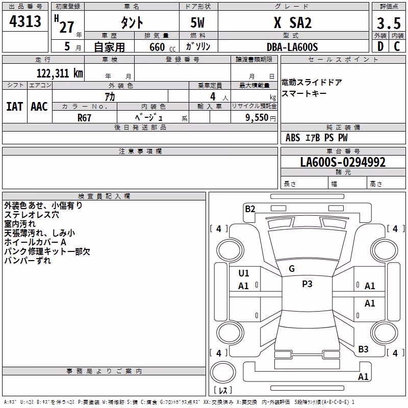 DAIHATSU TANTO