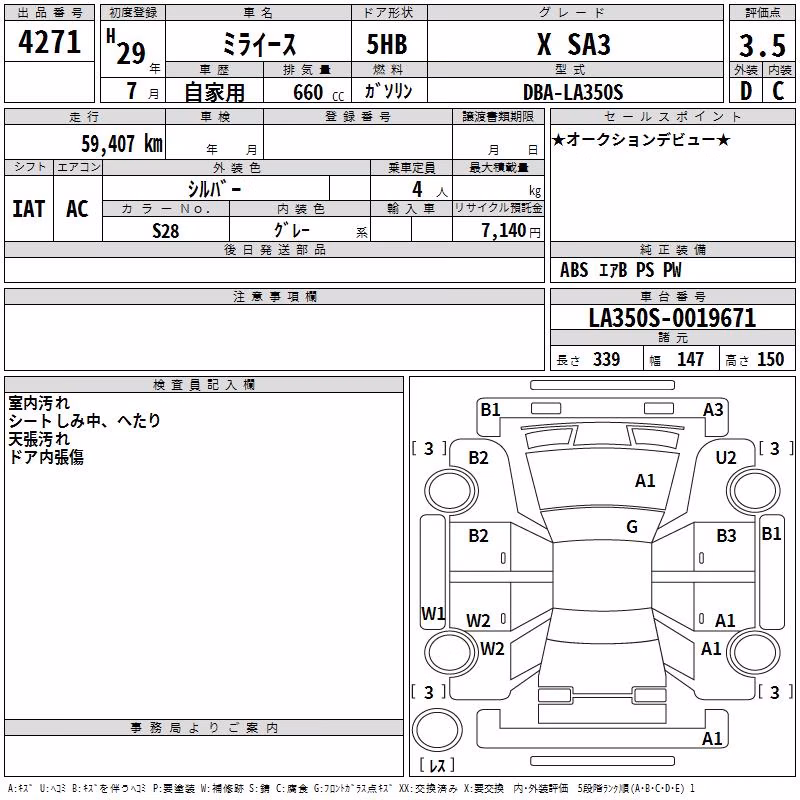 DAIHATSU MIRA E:S