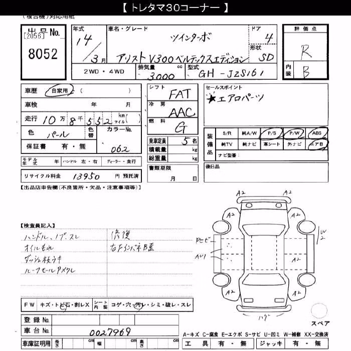 TOYOTA ARISTO