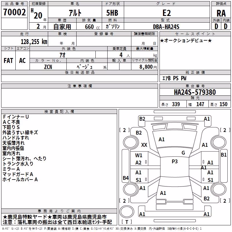 SUZUKI ALTO